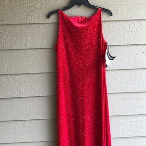 Red formal dress - never worn!